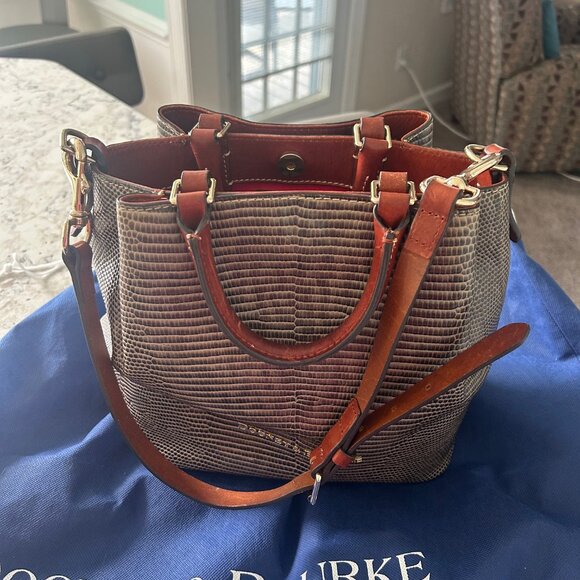 Dooney & Bourke Reptile Purse - Picture 2 of 9